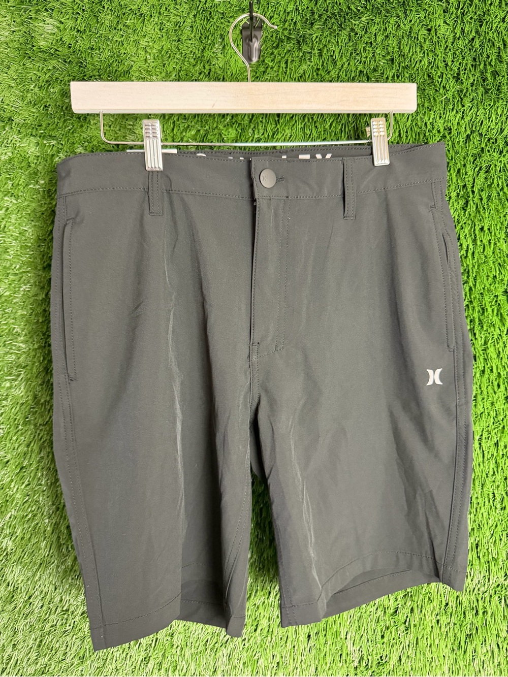 Hurley Men's Black Hybrid Stretch Shorts